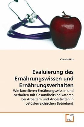 Evaluierung des Ernährungswissen und Ernährungsverhalten