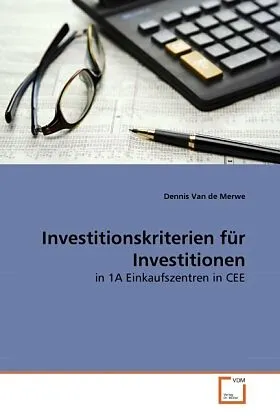 Investitionskriterien für Investitionen