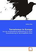 Kartonierter Einband Terrorismus in Europa von Andreas Rabe