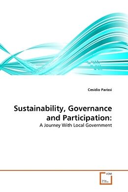 Couverture cartonnée Sustainability, Governance and Participation: de Cesidio Parissi