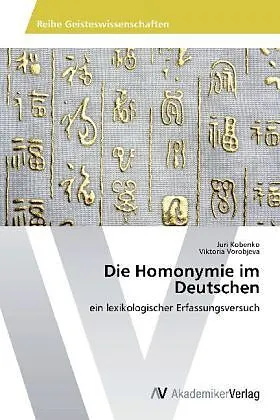 Die Homonymie im Deutschen
