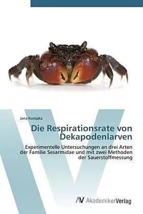 Die Respirationsrate von Dekapodenlarven
