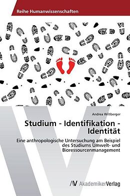 Kartonierter Einband Studium - Identifikation - Identität von Andrea Wiltberger