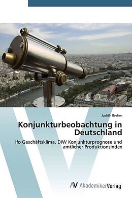 Kartonierter Einband Konjunkturbeobachtung in Deutschland von Judith Brehm