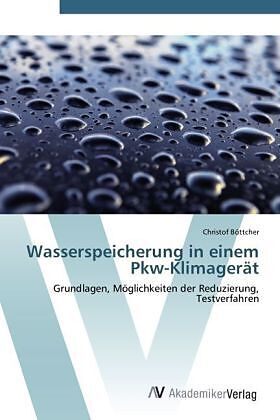 Wasserspeicherung in einem Pkw-Klimagerät