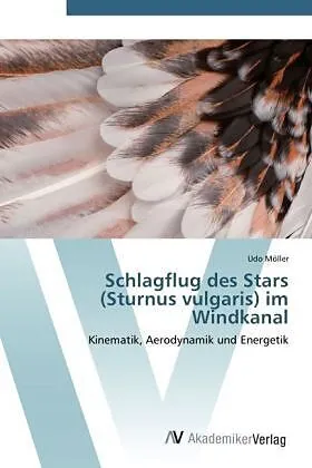 Schlagflug des Stars (Sturnus vulgaris) im Windkanal