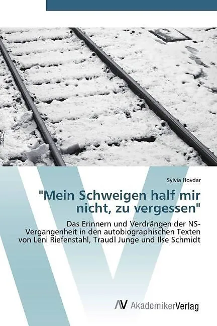 "Mein Schweigen half mir nicht, zu vergessen"