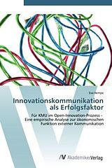 Kartonierter Einband Innovationskommunikation als Erfolgsfaktor von Eva Hempe