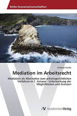 Kartonierter Einband Mediation im Arbeitsrecht von Andreas Franke