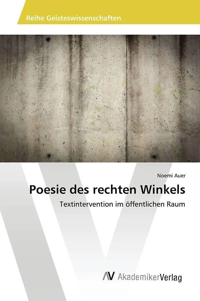 Poesie des rechten Winkels