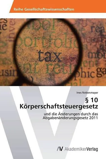 § 10 Körperschaftsteuergesetz