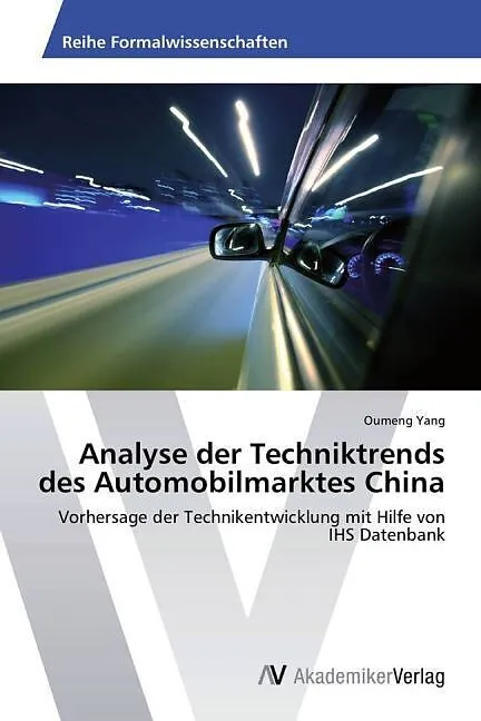 Analyse der Techniktrends des Automobilmarktes China
