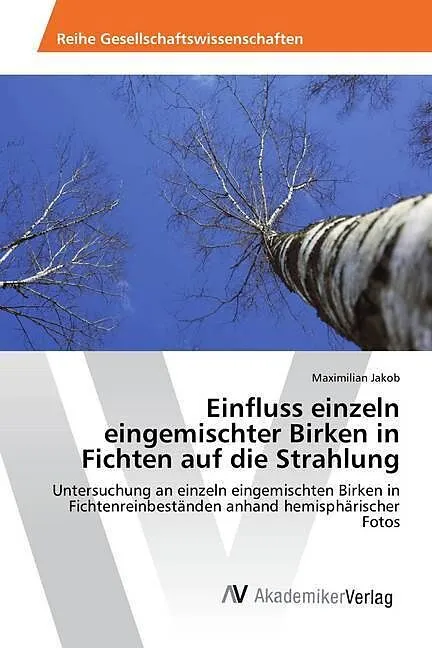 Einfluss einzeln eingemischter Birken in Fichten auf die Strahlung