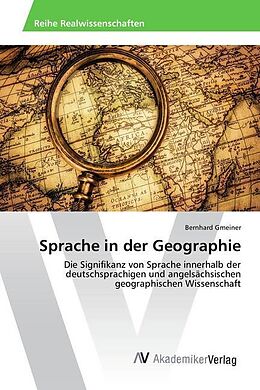 Kartonierter Einband Sprache in der Geographie von Bernhard Gmeiner