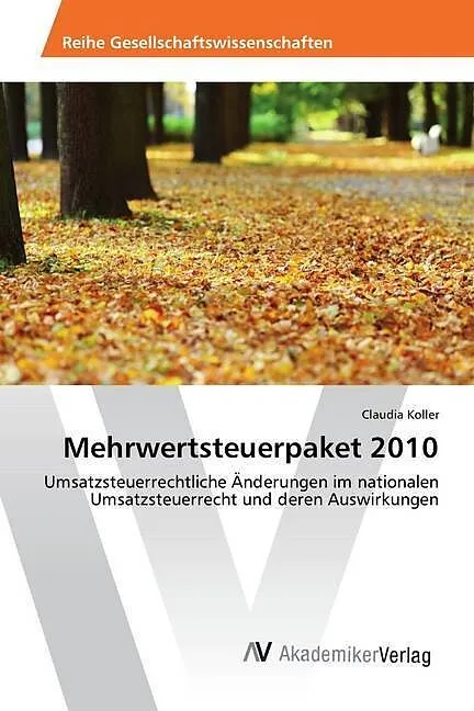 Mehrwertsteuerpaket 2010
