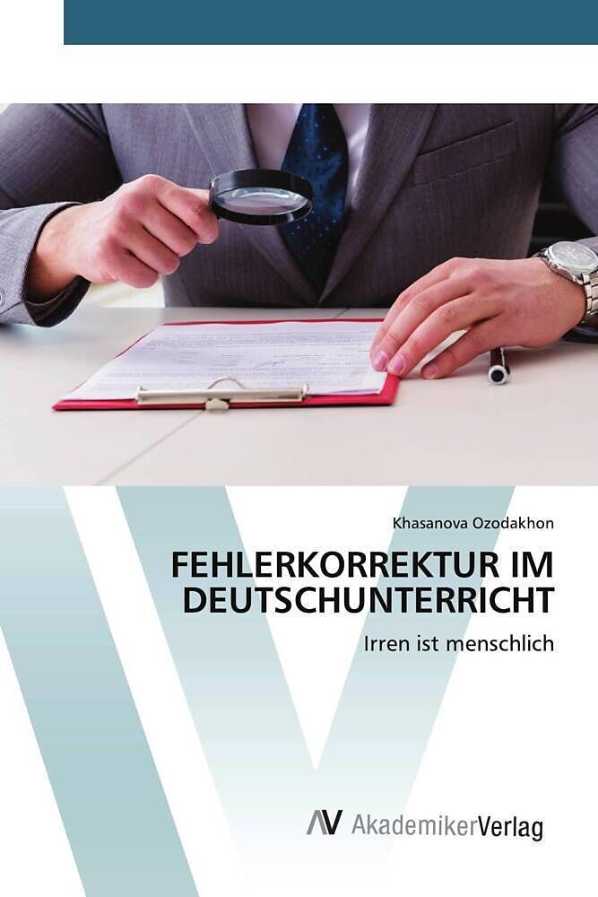 FEHLERKORREKTUR IM DEUTSCHUNTERRICHT