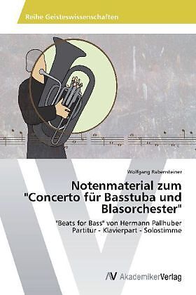 Notenmaterial zum "Concerto für Basstuba und Blasorchester"