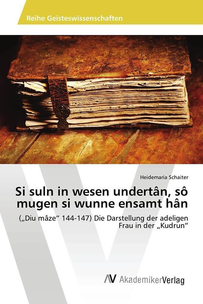 Si suln in wesen undertân, sô mugen si wunne ensamt hân