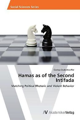 Kartonierter Einband Hamas as of the Second Intifada von Clarissa Dudenhoeffer