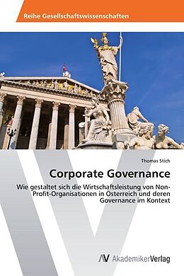 Kartonierter Einband Corporate Governance von Thomas Stich