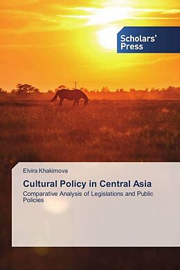 Couverture cartonnée Cultural Policy in Central Asia de Elvira Khakimova