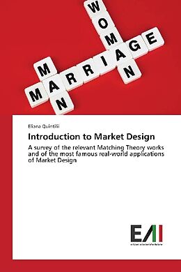 Couverture cartonnée Introduction to Market Design de Eliana Quintilii