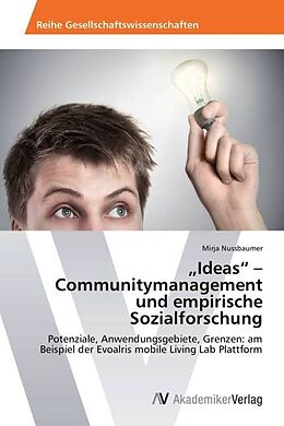 Kartonierter Einband  Ideas    Communitymanagement und empirische Sozialforschung von Mirja Nussbaumer