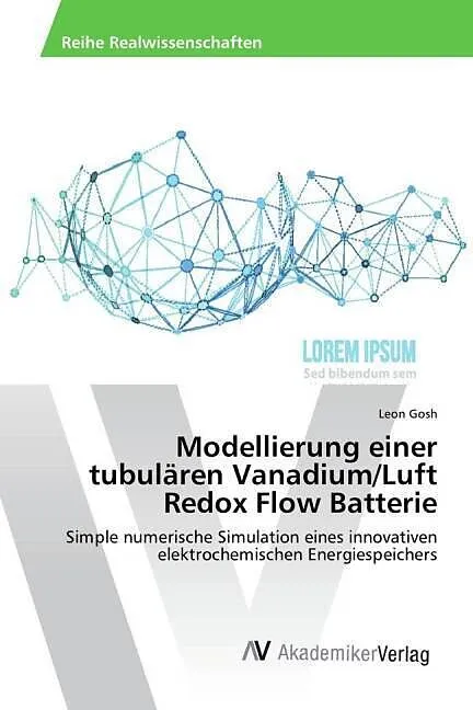 Modellierung einer tubulären Vanadium/Luft Redox Flow Batterie