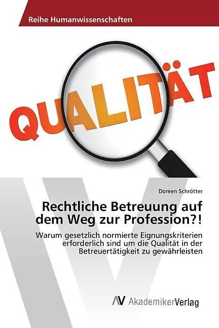Rechtliche Betreuung auf dem Weg zur Profession?!