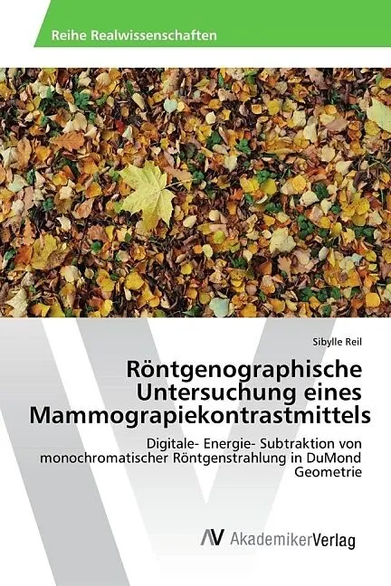 Röntgenographische Untersuchung eines Mammograpiekontrastmittels