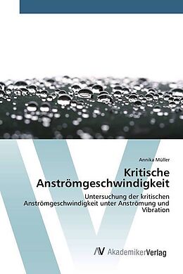 Kartonierter Einband Kritische Anströmgeschwindigkeit von Annika Müller