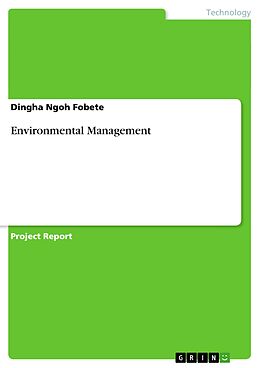 eBook (epub) Environmental Management de Dingha Ngoh Fobete