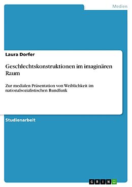 E-Book (epub) Geschlechtskonstruktionen im imaginären Raum von Laura Dorfer