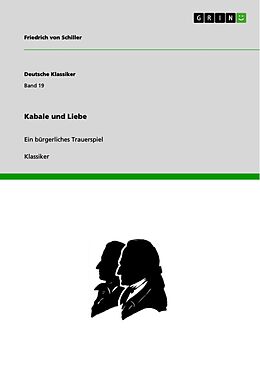 E-Book (pdf) Kabale und Liebe von Friedrich von Schiller