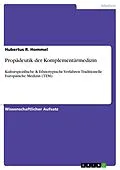 E-Book (pdf) Propädeutik der Komplementärmedizin von Hubertus R. Hommel