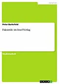 E-Book (pdf) Faksimile im Insel Verlag von Peter Barkefeld
