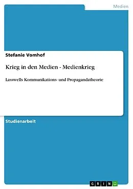E-Book (pdf) Krieg in den Medien - Medienkrieg von Stefanie Vomhof