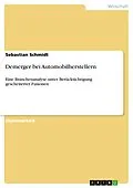 E-Book (pdf) Demerger bei Automobilherstellern von Sebastian Schmidt