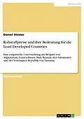 E-Book (epub) Rohstoffpreise und ihre Bedeutung für die Least Developed Countries von Daniel Steiner