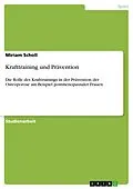 E-Book (pdf) Krafttraining und Prävention von Miriam Scholl