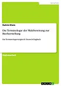 E-Book (pdf) Die Terminologie der Malzbereitung zur Bierherstellung von Katrin Klein