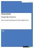 E-Book (epub) People Like Ourselves von Florian Unzicker
