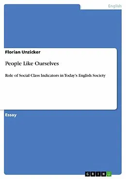 E-Book (epub) People Like Ourselves von Florian Unzicker
