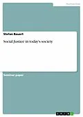 E-Book (epub) Social Justice in today's society von Stefan Bauert