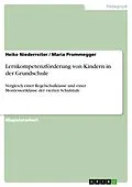 E-Book (pdf) Lernkompetenzförderung von Kindern in der Grundschule von Heike Niederreiter, Maria Prommegger