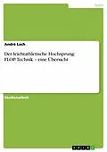 E-Book (pdf) Der leichtathletische Hochsprung: FLOP-Technik - eine Übersicht von André Lach