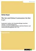 E-Book (epub) Wie fair sind Online-Communities für ihre User? von Stefan Hauer