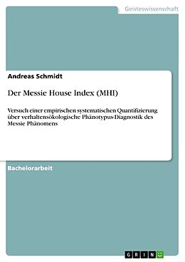 Kartonierter Einband Der Messie House Index (MHI) von Andreas Schmidt