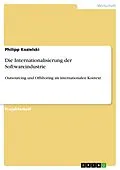 E-Book (epub) Die Internationalisierung der Softwareindustrie von Philipp Kozielski