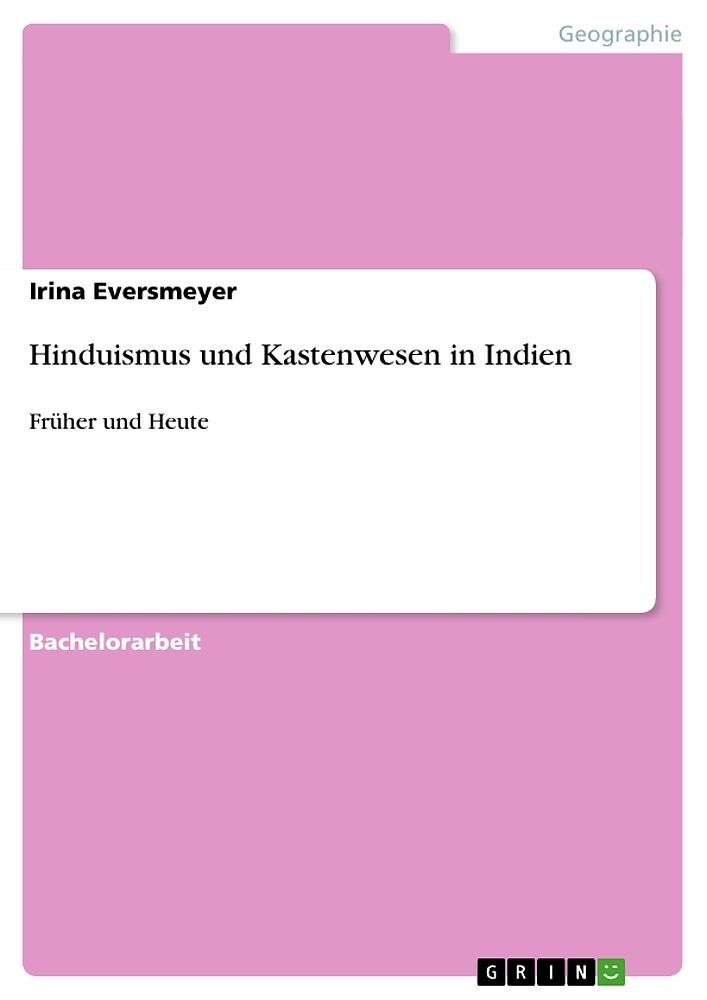 Hinduismus und Kastenwesen in Indien